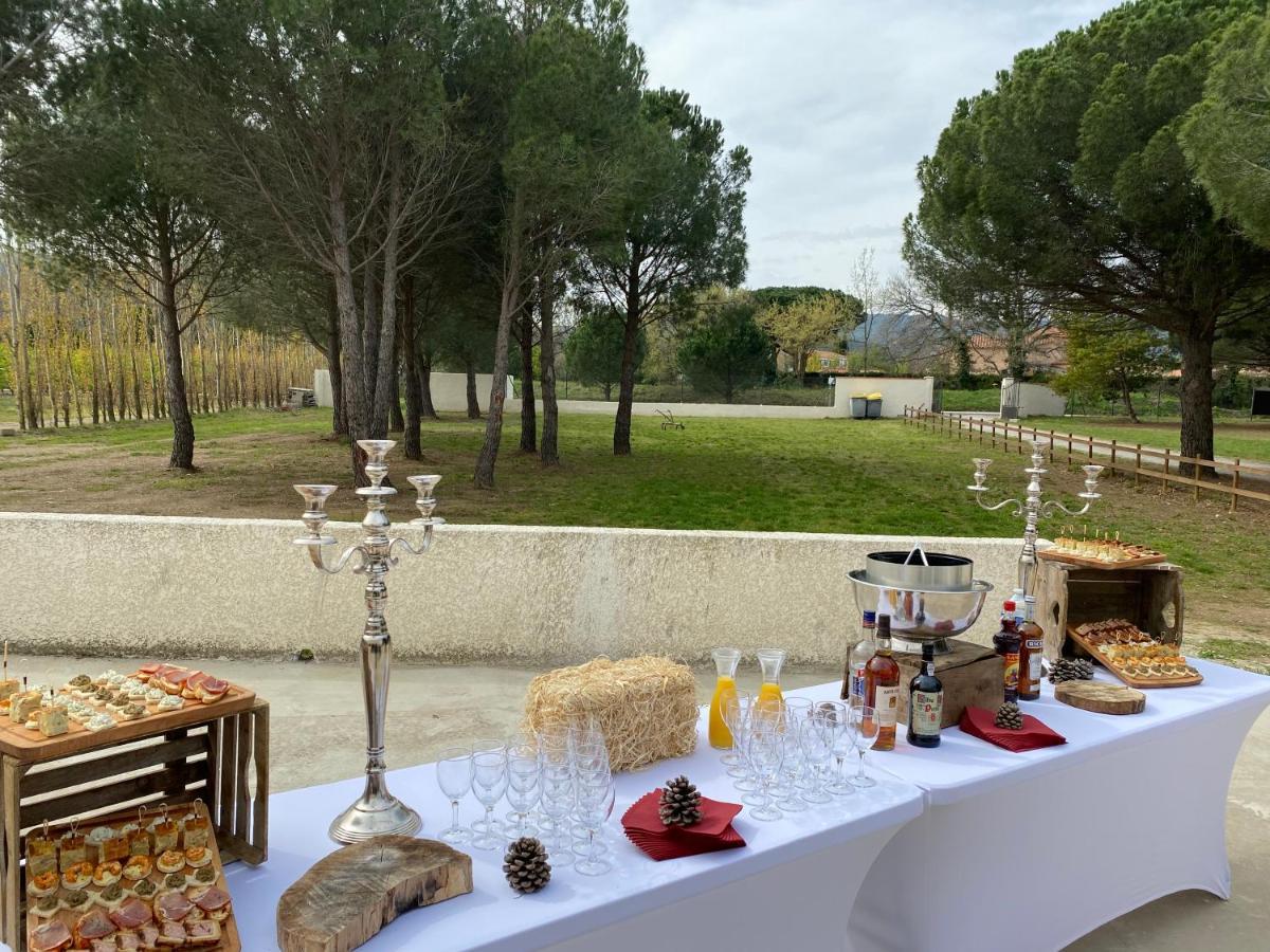 Hotel Restaurant Mas Del Gall Castelnou Zewnętrze zdjęcie